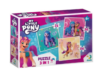 Пазл 3в1 My Little Pony, DoDo