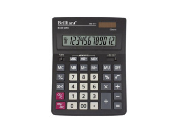 Калькулятор BS-111 12 г., 2-пит, Brilliant BS-111