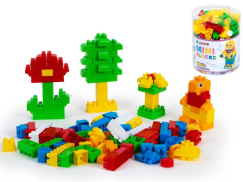 Конструктор Mini Blocks у тубусі №10, 240 деталей, BAMSIC