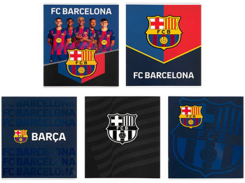 Зошит у кілтинку Kite FC Barcelona BC26-238, 24 аркуші, мікс видів, ціна за 1шт