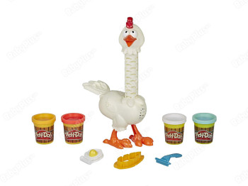 Маса для ліплення Animal Crew Курочка-Чудо. Play-Doh E66475L0