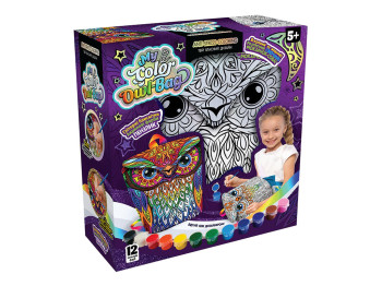 Набор для творчества Рюкзачек-раскраска My Color Owl-Bag. Danko Toys COWL-01-01U