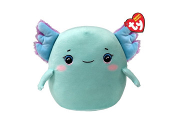 Мягкая игрушка Squish-A-Boos Аксолотль CHARLIE 20 см, TY