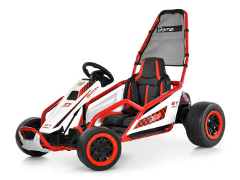 Электрокарт M 6374 EL-3, 2 мотора 200W, аккумулятор 24V, красный, Bambi Kart