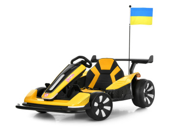 Електрокарт Bambi kart M 6311EBLR-6(24V) 2моторы150W Желтый