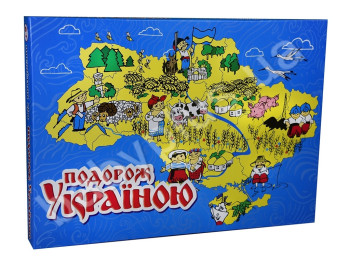 Настольная игра Путешествие по Украине, Strateg