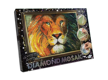 Креативна творчість Діамантовий живопис DIAMOND MOSAIC малий, Danko Toys