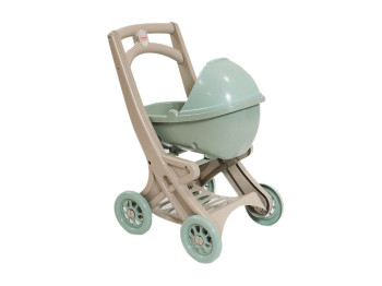 Коляска для ляльок з люлькою 0121/01eco, 60 см, 4 колеса, Doloni Toys