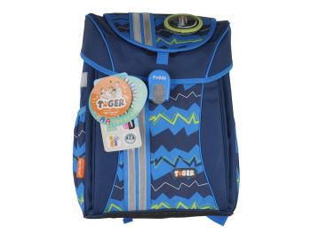 Ранец Joy Schoolbag Zigzag boys. Tiger JYSС-A02