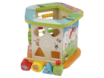 Деревянная игрушка Центр развивающий. Tree Toys MD 2190 УЦЕНКА