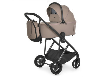 Коляска универсальная 2в1 EL Camino COIL ME 1190 Affogato Beige, с рюкзаком, бежевый