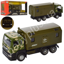 Машина инерционная металлическая Военная. АвтоСвіт AS-2672