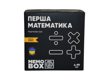 Настольная игра MemoBox Delux Первая математика. JoyBand MBD101