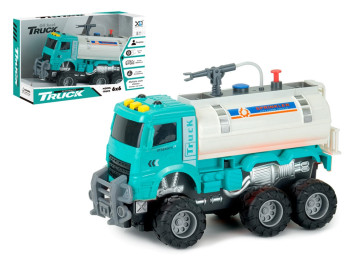 Машинка инерционная водовоз Truck, 24 см, звук и свет