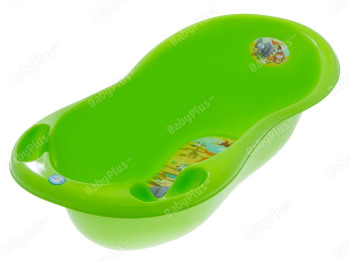Ванночка Сафари с термометром Зеленая 102 см. Tega Baby SF-005-125