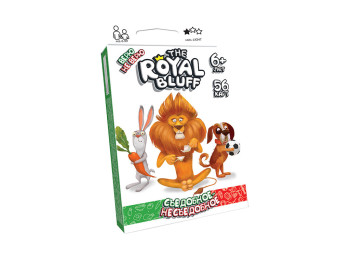 Карточная игра The ROYAL BLUFF съедобное несъедобное. Danko Toys RBL-02-01