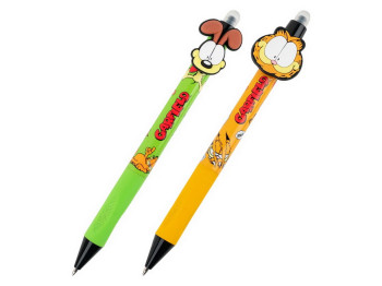 Ручка кулькова автоматична синя з фігуркою Garfield Retro/Classic, Kite