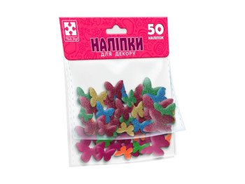 Набір для творчості м’які наліпки Метелики, Vladi Toys