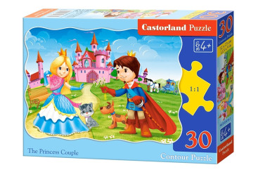 Пазли Принц і принцеса, 30 елементів, Castorland