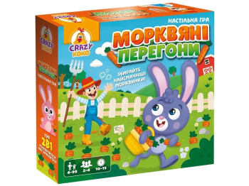 Игра настольная маршрутная. Морковная гонка. Vladi Toys VT8055-33 