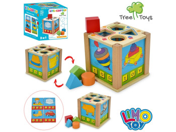 Деревянная игрушка Сортер. Tree Toys MD 1853