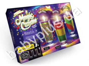 Набір для творчості Парафінові свічки своїми руками Magic Candle, Danko Toys