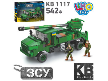 Конструктор военная машина. Limo Toy KB 1117. 542 детали