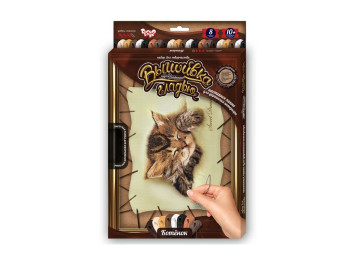 Набор для творчества Вышивка гладью по номерам на розтяжке, Danko Toys