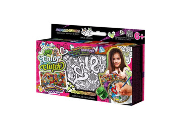 Набір креативної творчості My Color Clutch Пенал-розмальовка, Danko Toys