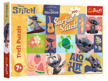 Пазлы Trefl Disney Stitch The Movie Приключения на Гавайях, 200 элементов