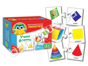 Міні - ігри Вчимо форми, Vladi Toys