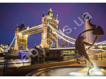 Пазли картонні 1000 елементів серія 10 LONDON, UK, Danko Toys