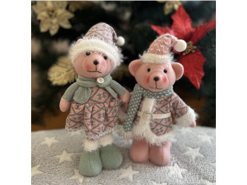 Фігура новорічна Bear 30см, R90759