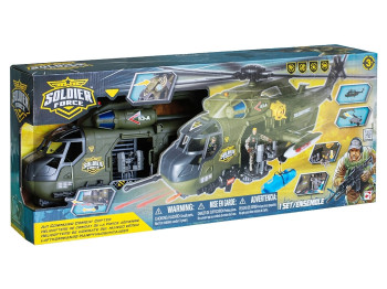 Ігровий набір Солдати L&S Air Command Combat Copter/Бойовий вертоліт. Soldier Force 545163