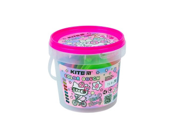 Тесто цветное Hello Kitty 8х20 грамм + 2 формочки+стек. Kite HK23-137