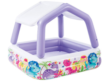 Бассейн детский надувный с навесом Swim Center. Intex 57470