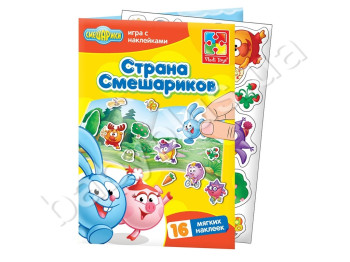 Набір для творчості з м'якими наклейками,