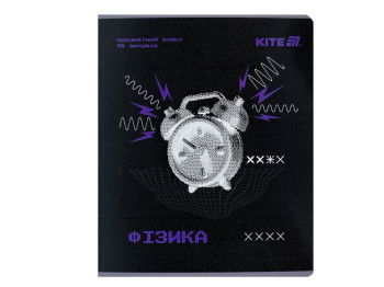 Зошит предметний Фізика Techno K25-240-2 A5, 48 аркушів, клітинка(ціна за 1шт), Kite