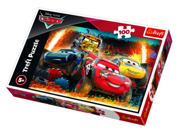 Пазл Trefl Cars Экстремальная гонка, 100 деталей