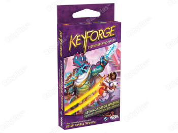 Настільна гра KeyForge. Зіткнення світів. Делюксколода архонта. Hobby World 4630039151327