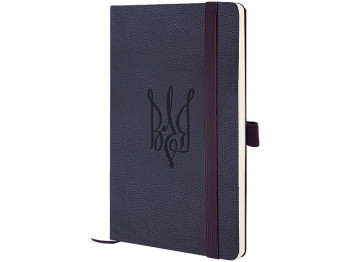 Книга записна у клітинку Volya Partner Soft Skin, 125×195 мм, 96 аркушів, Axent
