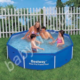 Бассейн каркасный восьмиугольный Bestway 56045