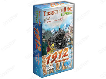 Настільна гра Ticket to Ride. Європа. 1912. Hobby World 4620011816269