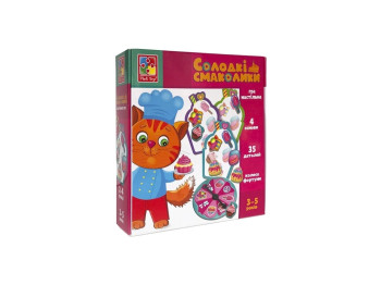 Мини-развивашка Сладкие вкусности. Vladi Toys VT1804-42