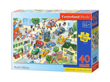 Пазли Аварія, 40 елементів, Castorland