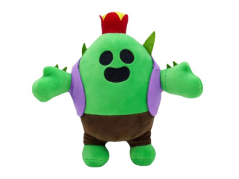 Мягкая игрушка. Спайк Brawl Stars 22 см. 
