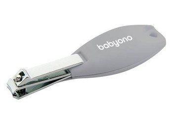 Косметические щипчики с эргономичной ручкой Серые, 065/03, BabyOno