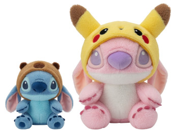 Мягкая игрушка оборотень Stitch в шапке, 20 см, двусторонняя, микс видов (цена за 1шт)