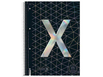 Колледж-блок А4 Premium клетка. 80 листов. Xtreme. BRUNNEN 10 679 28 852