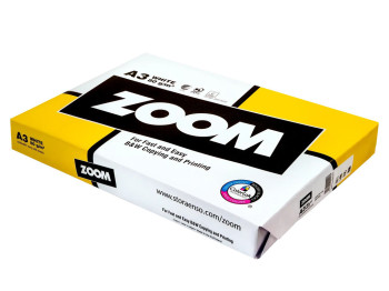 Папір офісний Zoom А3, 500 аркушів, щільність 80 грам